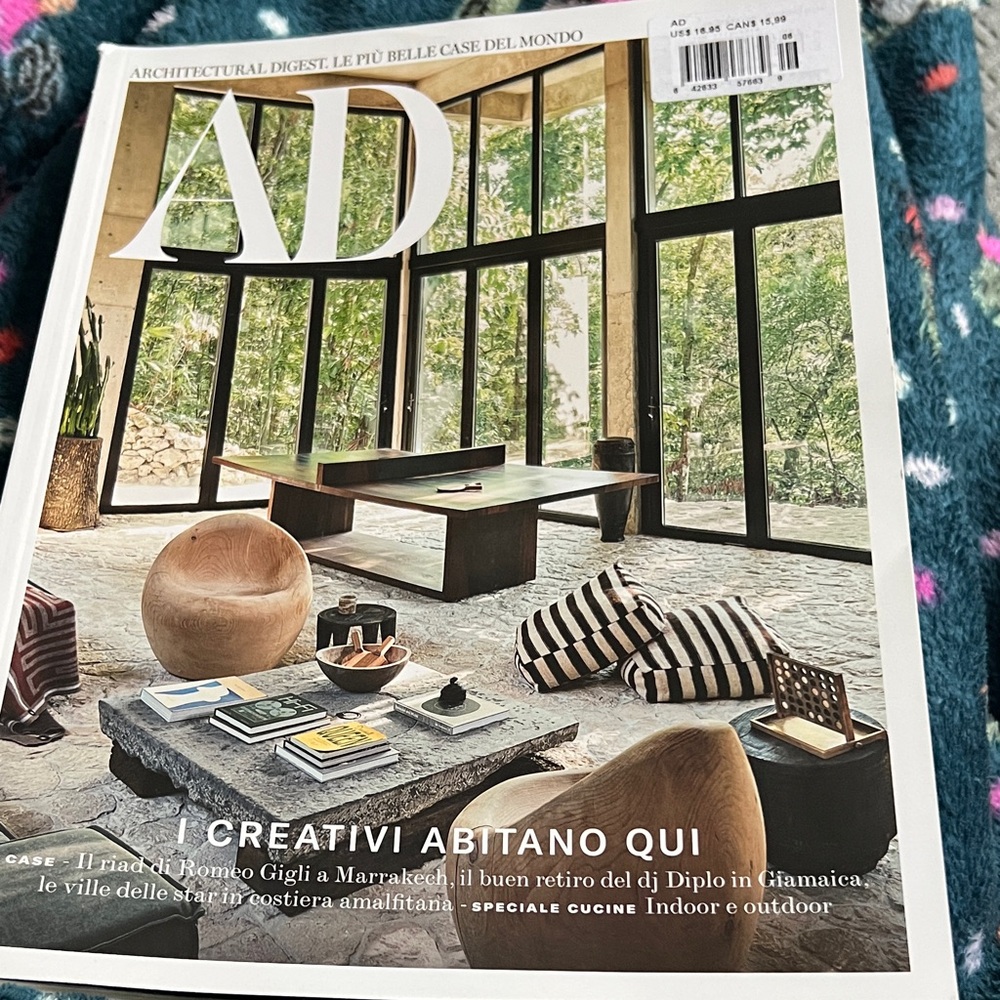 Architectural Digest Magazine - Italian Edition June 2024